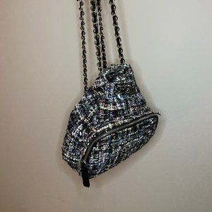 Zara Quilted Small Backpack